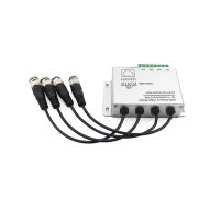 4CH HD Cviiahd Passive Transceiver 4ช่องวิดีโอ Balun อะแดปเตอร์ส่งสัญญาณ BNC To UTP Cat55e6สาย720P 1080P