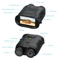 2.5KD 8X Outdoor Infrared Highdefinition Photography, Birding Goggles, Binoculars, Night Vision Digital Telescopes