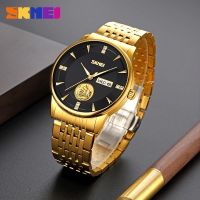 Counters quality men watch waterproof light simple luxury double calendar tide fashion designer golden waterproof quartz watch --nb230710☃❂☊