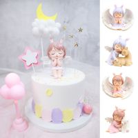 Large Angel Anne Cake Decoration Figure Toys Figurines for Birthday Party Cake Desktop Decor Ornament