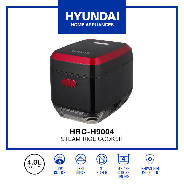 Hyundai Steam Rice Cooker 4L H9004 Lazada PH