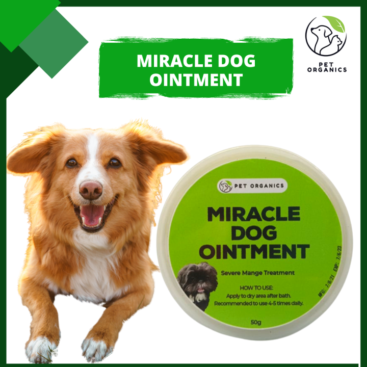 100 AUTHENTIC Miracle Dog Ointment Cream For Dog (Healing Cream) Pure