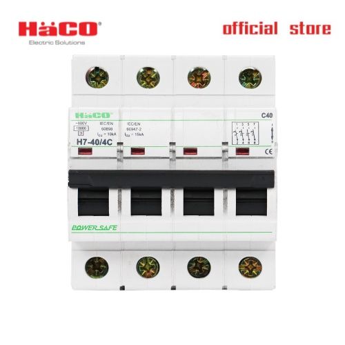 haco-mcb-เบรกเกอร์-เซอร์กิต-ลูกย่อยร์-40a-4p-ฮาโก้-สีขาว-รุ่น-h7-40-4c