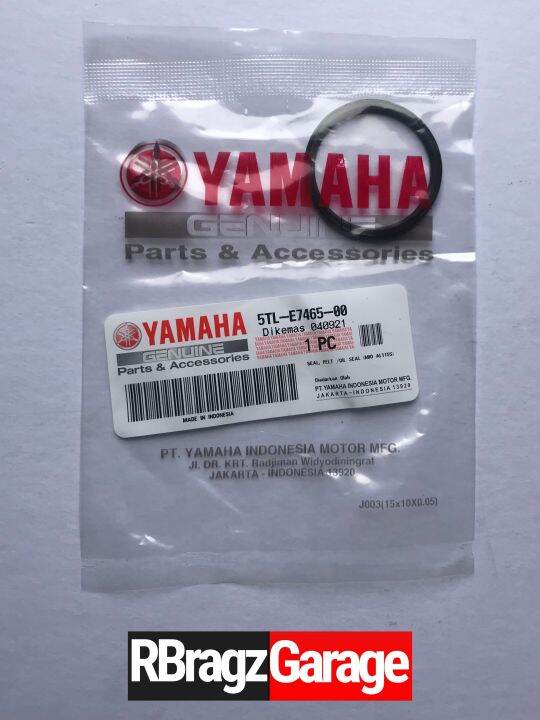 Genuine Yamaha 5TL-E7465-00 Oil Seal Torque Drive RBragzGarage | Lazada PH