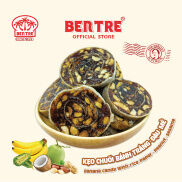 Kẹo chuối cuộn bánh tráng đậu mè hiệu Hai Tỏ Bến Tre Túi 450gr