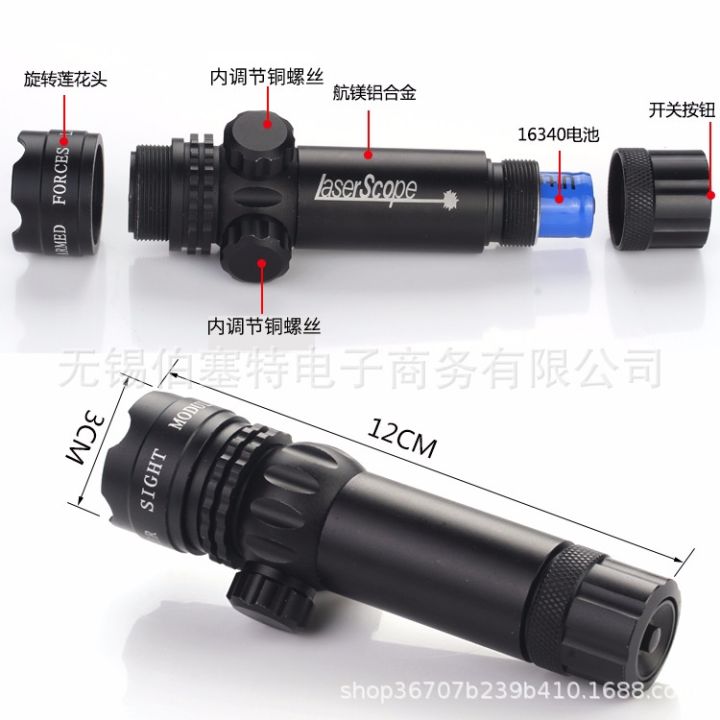 laser-scope-เลเซอร์แสงสีเขียว-และสีแดง-ปรับตั้งแบบใน-พร้อมอุปกรณ์ครบตามภาพ