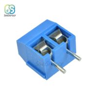 20Pcs/lot KF301 2P KF301 3P KF301 5.0 2P KF301 2Pin 3Pin 5.0mm Straight Pin Screw PCB Terminal Block Connector Blue