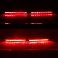 ไฟสะท้อน Bemper Belakang LED สีดำควัน2ชิ้นสำหรับ Ford Explorer 2011 2012 2013 2014 2015ท้ายเบรกไฟตัดหมอก2023new อุปกรณ์เสริมรถยนต์