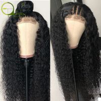 Sterly 4x4 Lace Closure Wig Brazilian Kinky Curly Lace Closur Human Hair Wigs For Black Women Remy Lace Wig With Baby Hair