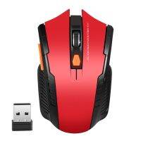 Flash Sale เมาส์ไร้สาย2.4Ghz 1600DPI Mini Optical Gaming เมาส์แล็ปท็อปตามหลักสรีรศาสตร์