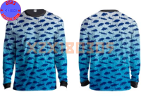 [xzx180305] 3D Quick Dry Summer Fishing Long Sleeve Tshirt Personalized 3D Full Print Fishing Competition Tuna Fish Long Sleeve 2023 style 1