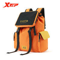Xtep กระเป๋าสะพายหลังกีฬาท่องเที่ยวกลางแจ้งกระเป๋าแฟชั่น Casual กระเป๋าไปโรงเรียนใช้ได้ทุกเพศ879237110074