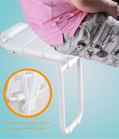 Toilet Folding Stool Bathroom Elderly Bath Barrier-free Chair Safety Toilet Shower Room Hanging Up Anti-slip Bathroom Chair