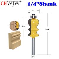 CHWJW 1PC 6mm 1/4－Shank Casing Base Molding Router Bit Line knife เครื่องตัดไม้ Tenon Cutter สําหรับเครื่องมืองานไม้