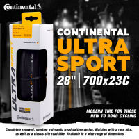 ส่งฟรี!! ยางนอกรถจักรยาน (700x23C~700x25C) Continental  Ultra Sport III เสือหมอบ