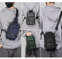 STGA5806 กระเป๋าสะพายอกทํางานผู้ชาย แฟชั่นสไตล์เรโทรสตรีทเท่ๆ crossbody bag มี5สี สายยาวปรับได้ตามการใช้งาน
