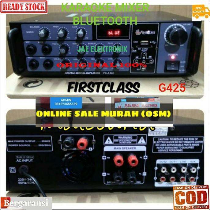 ampli karaoke bluetooth mixer amplifier bluetoot USB MP3 POWER