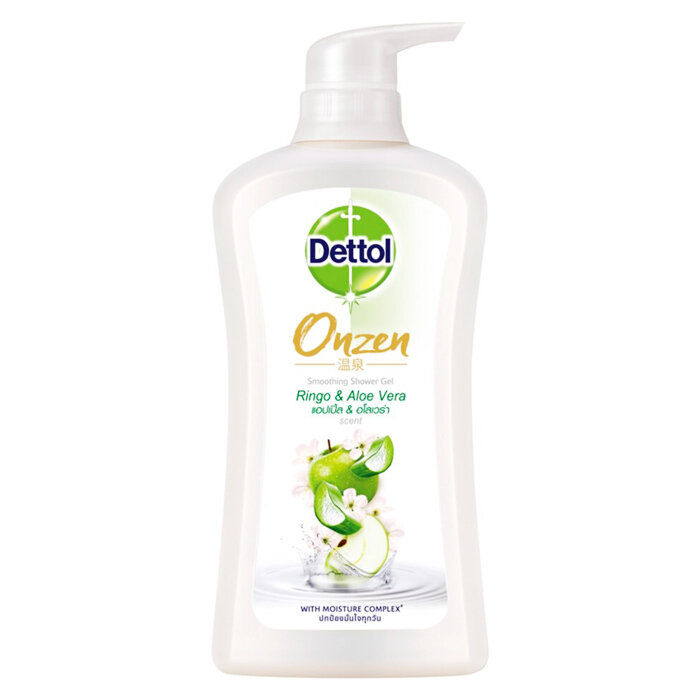 fernnybaby-เจลอาบน้ำเดทตอล-dettol-ครีมอาบน้ำ-อาบสะอาด-รุ่น-เจลอาบน้ำเดทตอล-ออนเซ็น-สมูทติ้ง-ริงโก้-อโรเวร่า-450-มล