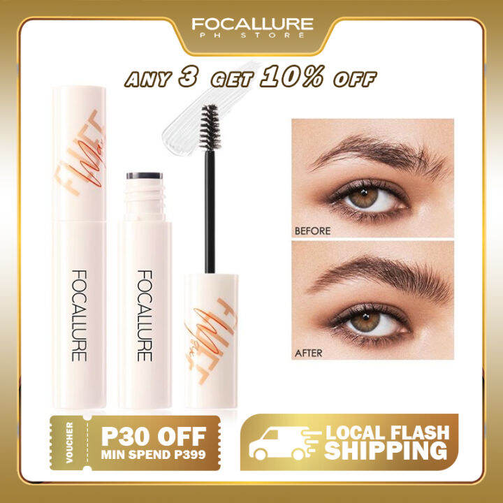 FOCALLURE Waterproof Eyebrow Gel Brush Microblading Longwear Eyebrow