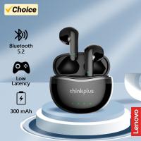 Lenovo X16 Earphones Bluetooth 5.2 TWS Wireless Earbuds Stereo Sports Headphones Dual HD Microphone Gaming Headset New Over The Ear Headphones