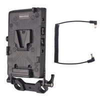 FOTGA V-Lock D-Tap Battery Plate Adapter V Mount Plate สำหรับกล้อง SLR HD ออกอากาศ