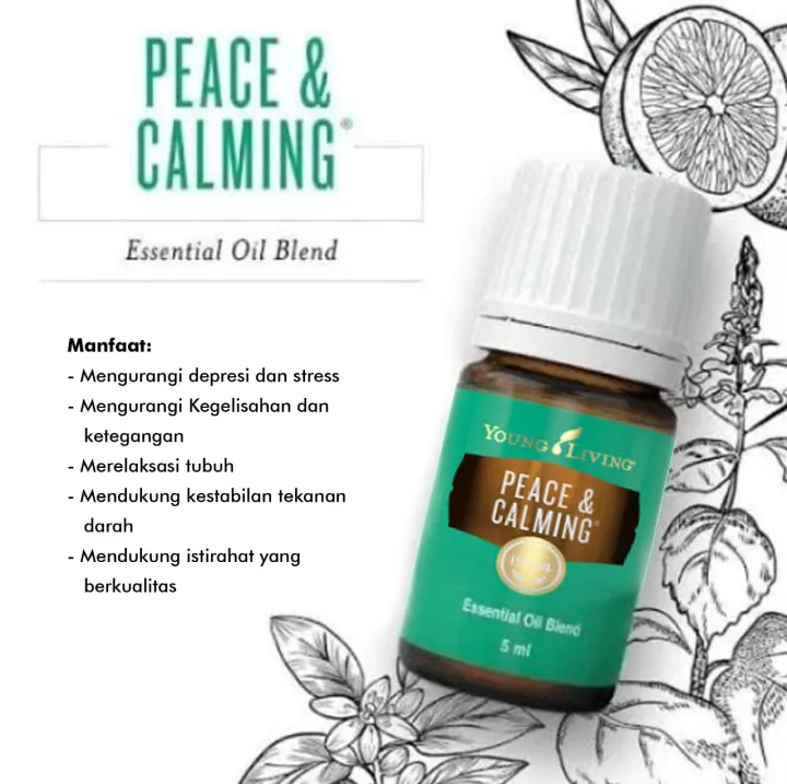 Young Living Peace Calming 5 Ml Essential Oil Young Living Pure Essential Oil Yl Murah Lazada Indonesia