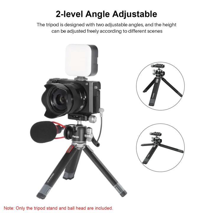 ulanzi-mt-24-mt-34-aluminum-alloy-tripod-extendable-tripod-ballhead-with-cold-shoe-for-mic-light-camera-vlog-set-for-smartphone