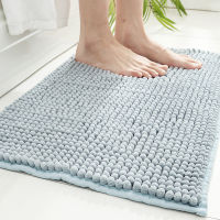 50X80cm thick chenille ho bathroom floor mats home bedroom bathroom entrance non-slip absorbent foot mat