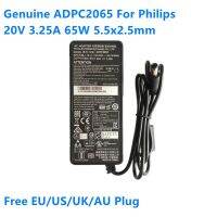 อะแดปเตอร์ AC ADPC2065 20V 3.25A 65W ของแท้สำหรับ AOC AG322FCX E2272PWUT /Bs 272M 278E1 Philips ที่ชาร์จในแหล่งจ่ายไฟหน้าจอ7C