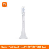 ™ 1/Pcs 100 Original Xiaomi Electric Toothbrush Head Replacement T300 T500 Teethbrush Soft Bristles 3D Teeth T500C Replace Head