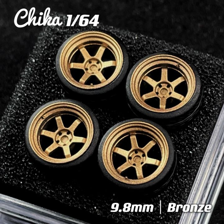 new-product-1-64-nabes-chika-wheels-rays-te37v-mark-ii-modified-hub-8-9mm-9-8mm-stance-wheel-for-1-64-model-car