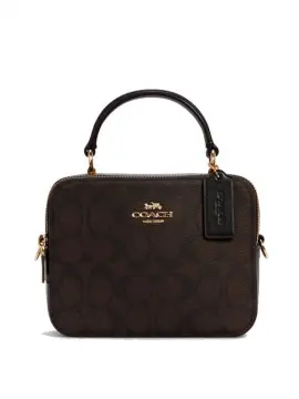 Coach Alma warna coklat Original jual Rugi