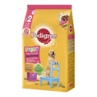 PEDIGREE DOG FOOD DRY PUPPY BEEF AND MILK FLAVOUR 2.7 Kg เพดดิกรี อาหารสุนัขชนิดแห้ง แบบเม็ด สูตรลูกสุนัข รสเนื้อวัวและนม 2.7 กก. อาหารสัตว์เลี้ยง อาหารสุนัข อาหารเม็ดสำหรับสุนัข อาหารเม็ด