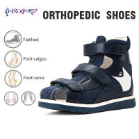 Princepard Orthopedic Kids Sandals for Boys Girls Summer Open Toe Corrective Arch Support Shoes Babies First Walk Thomas Sole