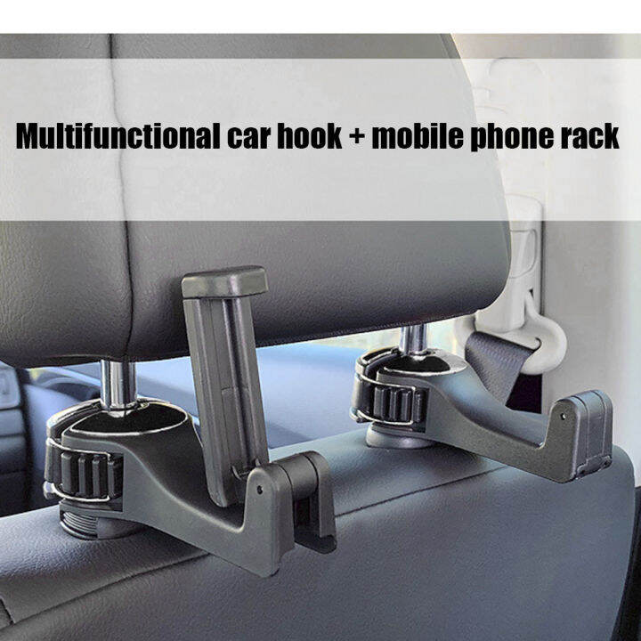 ส่งจากไทย-เบาะรองนั่งในรถยนต์-headrest-hook-ที่วางโทรศัพท์มือถือ-backseat-hook