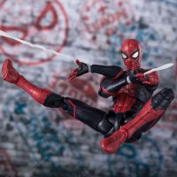 สไปเดอร์แมน โมเดล Spiderman SHF Figure (Spider-Man: Far From Home Ver.) Movie Version Avengers Super Hero Peter Parker เวนเจอร์ส Simple Style&amp;Heroic Action Figure S.H.Figuarts Peter Benjamin Parker far from home