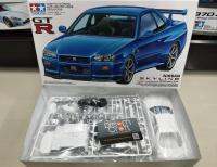 TAMIYA 1/24 Nissan Skyline GT-R V-spec R34 (โมเดลรถยนต์ Model DreamCraft)