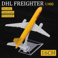 โลหะเครื่องบิน Model1:400 16เซนติเมตร DHL Freighter Boeing757เครื่องบินรุ่นการบินจำลองวัสดุโลหะผสมเด็กของเล่นเครื่องบิน