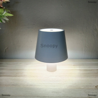 Snoopy โคมไฟ LED ทรงขวดไวน์โคมไฟตั้งโต๊ะแบบถอดและถอดออกได้สำหรับตกแต่งบาร์คาเฟ่บรรยากาศกลางคืน