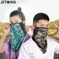 ✓♨☇ Hiking Scarf Print Half Face Mask Cycling Neck Gaiter Cover Shield Masks Mesh Tube Ski Sport Running Bandana Headband Men Women