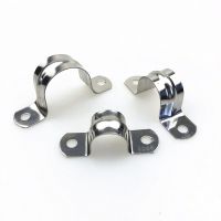 5mm-200mm Water Pipe Clamp Fixed Buckle Saddle Clamps Hose Clips 304 Stainless Steel Plumbing Pipe Saddle Clip Brackets Coil Springs