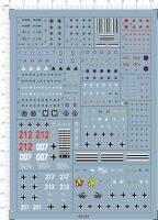 1144สงครามโลกครั้งที่สอง Michael Wittman The Waffen SS Tiger I S04 TANK Airforce Model Decal