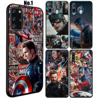 27XVV Marvel Captain America อ่อนนุ่ม High Quality ซิลิโคน TPU Phone เคสโทรศัพท์ ปก หรับ Samsung Galaxy Note 20 S20 S21S S21 S23 Ultra Plus FE Lite