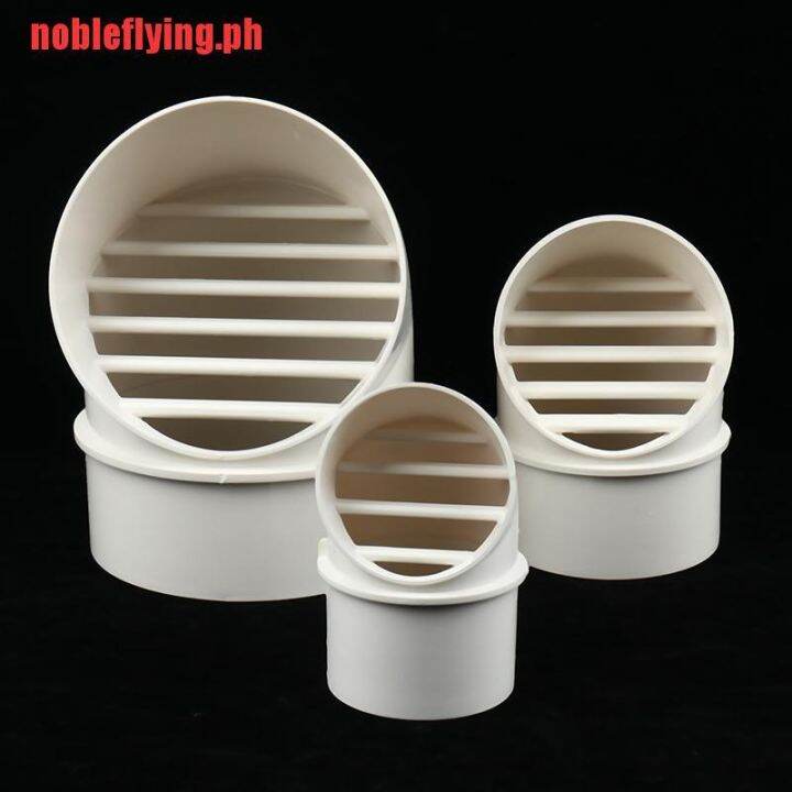 【nobleflying】PVC Ventilation Exhaust Grille round Wall Ceiling Air Vent