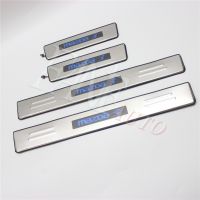 bjh∈♘  Led Door Sill Scuff Plate Guard Sills Protector Trim 3 Mazda3 Axela 2009-2013 2TH