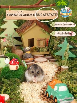 รองกรงหนูแฮมสเตอร์ Bucatstate Aspen ทำจากธรรมชาติ bedding hamster ขี้เลื่อยเอสเพน รองกรงไม้เอสเพน ขี้เลื่อยหนูแฮมสเตอร์