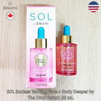 [Jergens®] SOL Sunless Tanning Face + Body Deeper by The Drop Serum 29 mL เจอร์เกนส์ เซรั่ม เปลี่ยนผิวเป็นสีแทน