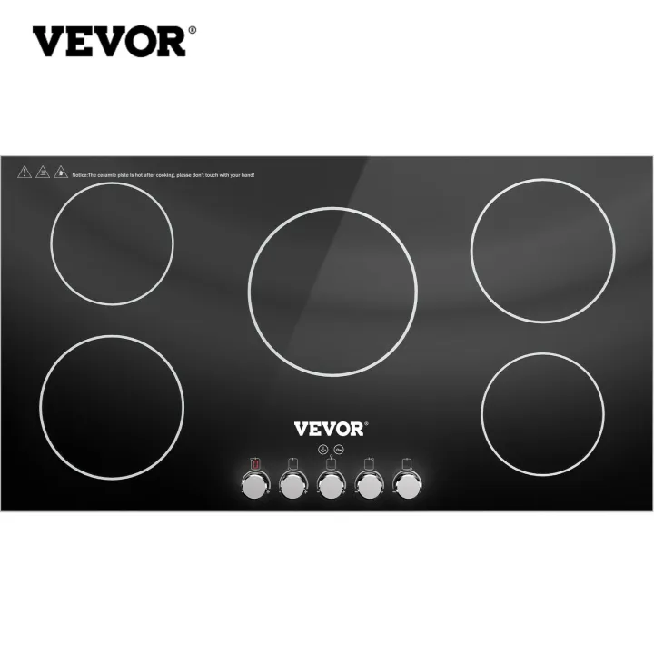 VEVOR BuiltIn Induction Stove Top 11/12/30/35 Inch 2/4/5 Burners 120