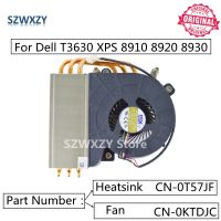 SZWXZY Original Tower Heatsink Fit Radiator Fan For Dell T3630 XPS 8910 8920 8930 T57JF 0T57JF Cooling Fan 0KTDJC KTDJC