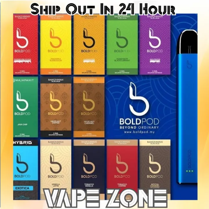[Borong] BOLDPOD FLAVOR 1BOX 4PCS BOLD POD FLAVOR REPLACEMENT_BY